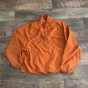 Diamond Orange Windbreaker size Large